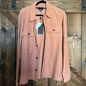 Todd Snyder Italian Boucle Knit Shirt Jacket